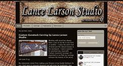 Desktop Screenshot of lancelarsonstudio.com